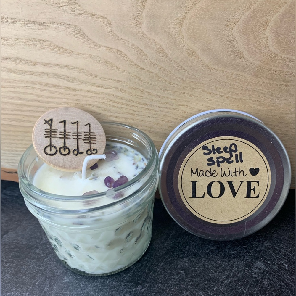 Sleep spell soy candles